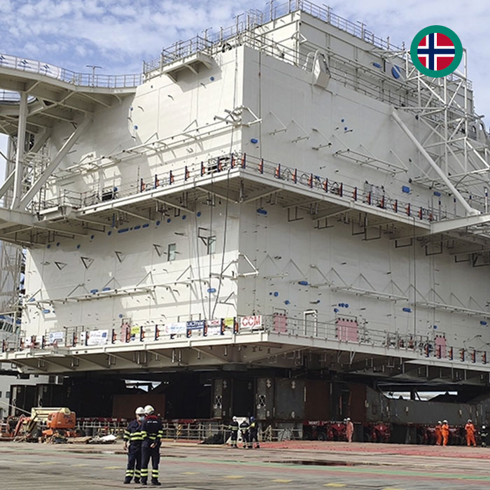 Módulo de subestación: Aibel, Campo Johan Sverdrup